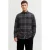JACK & JONES PREMIUM regular geruit casual overhemd antraciet