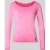 Smith and Soul Gebreid shirt met labeldetail en geschulpte zoom