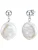 Valero Pearls Oorbellen  zilver / parelwit