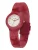 Hip Hop Analoog horloge ‘Lace’  rood / wit
