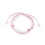 Luxenter armband, metaallegering en roze toermalijn 18K vergulde afwerking