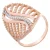 Orphelia Dames 925 Sterling Zilveren Ring – Roze ZR-7003