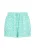 MYMO Broek  turquoise / wit