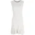 Diane Von Furstenberg mouwloze jurk met uitlopende zoom in witte viscose