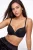 TRENDYOLMİLLA Dames Zwart Effen Push-up BH’s