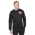 Henleys Heren Moorehen Sweatshirt met ronde hals (Zwart)