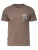 Ombre Shirt  grijs / donkergroen