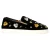 Christian Louboutin Mister Academy Slip On Sneakers In Zwart Fluweel