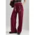 Modal Touch Tailleriem Hoge Taille Rechte Pijpen Tricot Broek