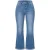 TRENDYOLMİLLA Dames Blauw Effen Flared Lage taille Jeans