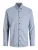 Jack & Jones Overhemd Jprblaparker Melange L/s Shirt Bf S 12287496 Navy Blazer Mannen