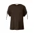 T-shirt met vlamdraadstructuur en plooien dames s.Oliver