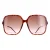 Gucci GG1267S 002 donker havana bruin gradiënt zonnebril