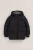 WE Fashion – Jongens gewatteerde jas met fleecevoering – Regular fit – Zwart –