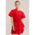 WE Fashion zomerjurk rood