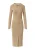 comma casual identity Gebreide jurk  beige