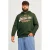 JACK & JONES PLUS SIZE hoodie Plus Size donkergroen