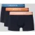 Lacoste Trunks van katoenmix in set van 3