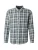 QS Overhemd  duifblauw / grijs / mintgroen