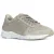 Geox D Sukie B Leren Damestrainers Lichtgrijs