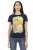 Flamingo Graphic T-shirt Korte Mouw Ronde Hals