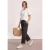 7/8 broek met wijde pijpen in Loose Fit