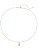 Hey Happiness Ketting ‘Sailboat Sparkle’  rose-goud
