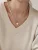 Hey Happiness Ketting ‘Herz Duo’  zilver