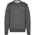 Slazenger Heren Fleece Sweatshirt met ronde hals (Houtskool mergel)