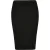 Urban Classics Dames/Dames Ribgebreide Midi Rok (Zwart)