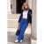 Trendyol Curve Dames Blauw Effen Barrel Hoge taille Grote maten Jeans