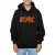AC/DC Hoodie met verkleurd logo voor jongens (Zwart)