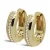 KARMA Jewelry gold plated oorbellen Ellinor
