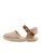 Pisamonas Sandalen  donkerbeige
