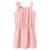 Mango Kids linnen korte jurk roze