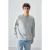 Heren Effen Rundhals Sweatshirt