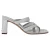 By Far Cross-Strap Slip-On Hakken in Witte Leer