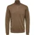 Selected Berg half zip cardigan teak