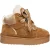 Steve Madden Dameslaarzen van suède met Paci-ruitjespatroon (Kastanjebruin/suède)