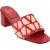 Valentino Vlogo Hak Slides Rood