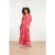 Smashed Lemon 24005 bloemen barok maxi jurk |