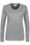 HAKRO Regular Fit Dames T-shirt grijs, Effen