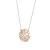 Orphelia ‘Flavie’ Dames 925 Sterling Zilveren Ketting met Hanger – Roze ZH-7502/RG