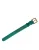 Dolce & Gabbana Groene Textuur Leer Gouden Metalen Gesp Halsband