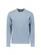 No Excess Pullover Rib Blauw heren