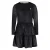 Like Flo korte glitterjurk met glitters – zwart