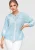 Ombre Blouse  lichtblauw