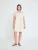 Lola Casademunt Jurk  lichtbeige