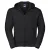 Russell Heren Authentic Full Zip Hoodie (Zwart)