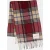 Gant Sjaal heren Rood Geruite wollen sjaal 9920310/604